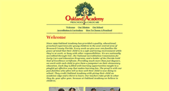 Desktop Screenshot of oaklandacademy.com